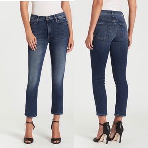 Mother  The Mid Rise Dazzler Ankle Jean
